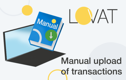 Caricamento manuale delle transazioni