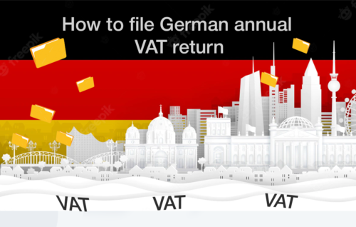 How to file German annual VAT return